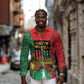 Personalized Happy Kwanzaa Holidays Long Sleeve Button Shirt Kente Pattern - African Pride