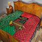 Happy Kwanzaa Holidays Quilt Kente Pattern - African Pride