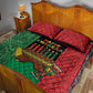 Happy Kwanzaa Holidays Quilt Bed Set Kente Pattern - African Pride