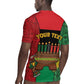 Personalized Happy Kwanzaa Holidays Rugby Jersey Kente Pattern - African Pride