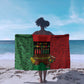 Happy Kwanzaa Holidays Sarong Kente Pattern - African Pride