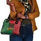 Happy Kwanzaa Holidays Shoulder Handbag Kente Pattern - African Pride