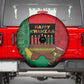 Happy Kwanzaa Holidays Spare Tire Cover Kente Pattern - African Pride