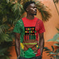 Personalized Happy Kwanzaa Holidays T shirt Kente Pattern - African Pride