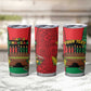 Personalized Happy Kwanzaa Holidays Tumbler Cup Kente Pattern - African Pride