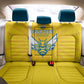 Custom Afro Rwanda Football Back Car Seat Cover Go Wasps