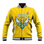 Custom Afro Rwanda Football Baseball Jacket Go Wasps