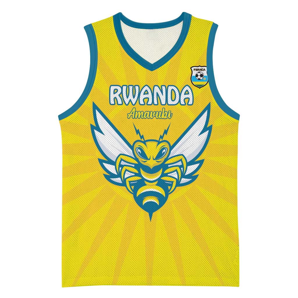 Custom Afro Rwanda Football Basketball Jersey Go Wasps LT15