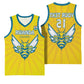 Custom Afro Rwanda Football Basketball Jersey Go Wasps - African Pride