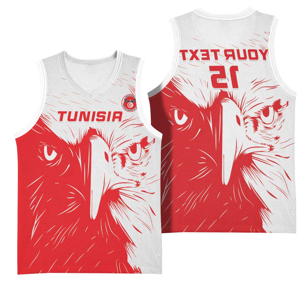 Custom Tunisia Football Basketball Jersey Go Champions - African Pride