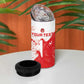 Custom Tunisia Football 4 in 1 Can Cooler Tumbler Go Champions