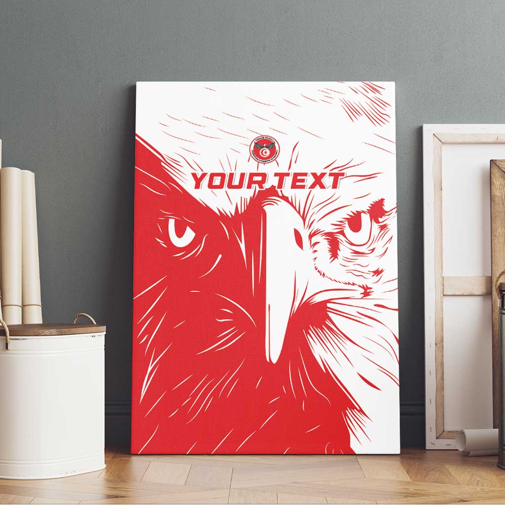 Custom Tunisia Football Canvas Wall Art Go Champions