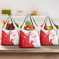 Custom Tunisia Football Grocery Bag Go Champions