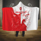 Custom Tunisia Football Hooded Blanket Go Champions
