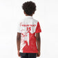 Custom Tunisia Football Kid Polo Shirt Go Champions