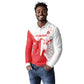 Custom Tunisia Football Long Sleeve Polo Shirt Go Champions