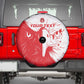 Custom Tunisia Football Spare Tire Cover Go Champions