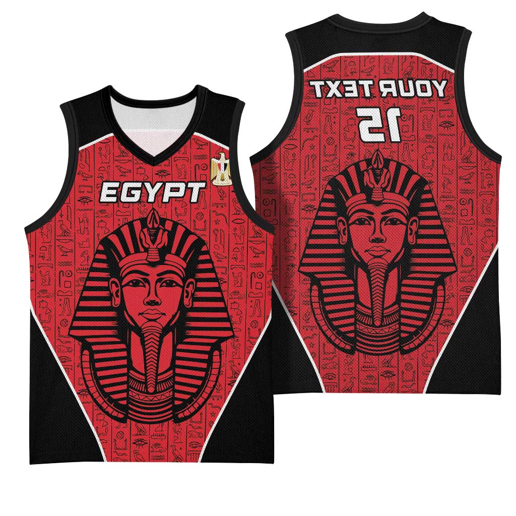Egypt Football Custom Basketball Jersey Ancient Egypt Style - African Pride