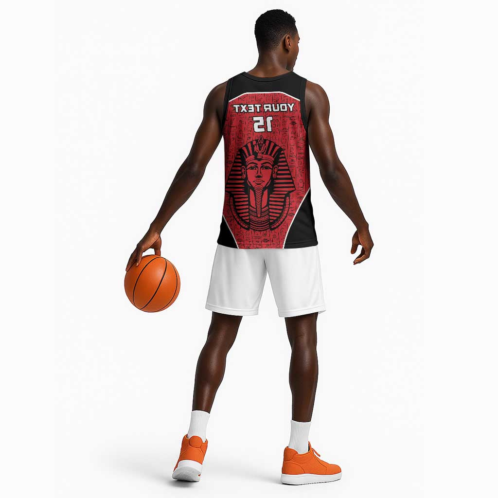 Egypt Football Custom Basketball Jersey Ancient Egypt Style - African Pride