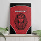 Egypt Football Custom Canvas Wall Art Ancient Egypt Style