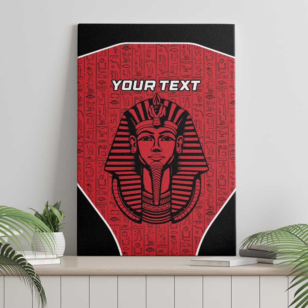 Egypt Football Custom Canvas Wall Art Ancient Egypt Style