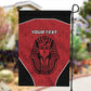 Egypt Football Custom Garden Flag Ancient Egypt Style