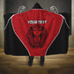 Egypt Football Custom Hooded Blanket Ancient Egypt Style
