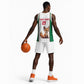Custom Algeria Football Basketball Jersey Fennec Foxes With Islamic Pattern - African Pride