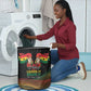 Ghana Black History Month Laundry Basket Live It Learn It Make It - African Pride