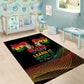Ghana Black History Month Area Rug Live It Learn It Make It - African Pride