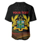 Personalized Ghana Black History Month Baseball Jersey Live It Learn It Make It - African Pride