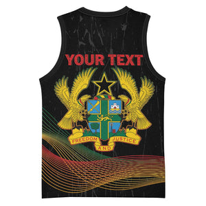 Personalized Ghana Black History Month Basketball Jersey Live It Learn It Make It - African Pride