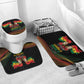 Ghana Black History Month Bathroom Set Live It Learn It Make It - African Pride