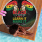 Ghana Black History Month Beach Blanket Live It Learn It Make It - African Pride