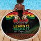 Ghana Black History Month Beach Blanket Live It Learn It Make It - African Pride