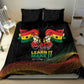 Ghana Black History Month Bedding Set Live It Learn It Make It - African Pride