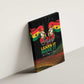 Ghana Black History Month Canvas Wall Art Live It Learn It Make It - African Pride