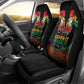 Ghana Black History Month Car Seat Cover Live It Learn It Make It - African Pride