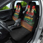 Ghana Black History Month Car Seat Cover Live It Learn It Make It - African Pride
