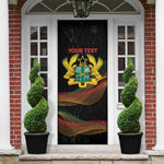 Personalized Ghana Black History Month Door Cover Live It Learn It Make It - African Pride
