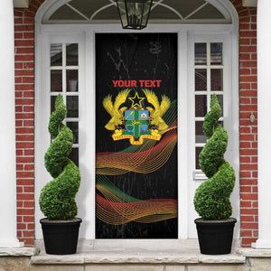 Personalized Ghana Black History Month Door Cover Live It Learn It Make It - African Pride