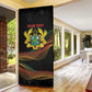 Personalized Ghana Black History Month Door Cover Live It Learn It Make It - African Pride