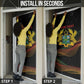 Personalized Ghana Black History Month Door Cover Live It Learn It Make It - African Pride