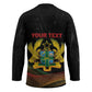 Personalized Ghana Black History Month Hockey Jersey Live It Learn It Make It - African Pride