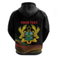 Personalized Ghana Black History Month Hoodie Live It Learn It Make It - African Pride