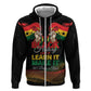 Personalized Ghana Black History Month Hoodie Live It Learn It Make It - African Pride