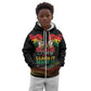 Personalized Ghana Black History Month Kid Hoodie Live It Learn It Make It - African Pride