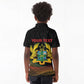 Personalized Ghana Black History Month Kid Polo Shirt Live It Learn It Make It - African Pride