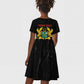 Personalized Ghana Black History Month Kid Short Sleeve Dress Live It Learn It Make It - African Pride