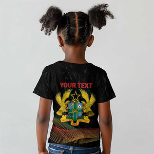 Personalized Ghana Black History Month Kid T shirt Live It Learn It Make It - African Pride
